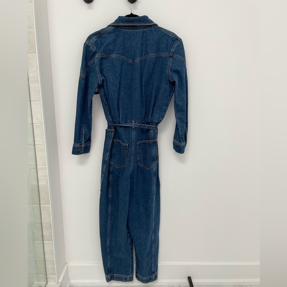 Nanuska Naki tied front denim boilersuit- indigo (BNWOT) XS - Picture 3 of 6